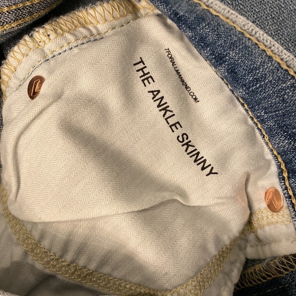 7 for all mankind skinny jean - Picture 6 of 8